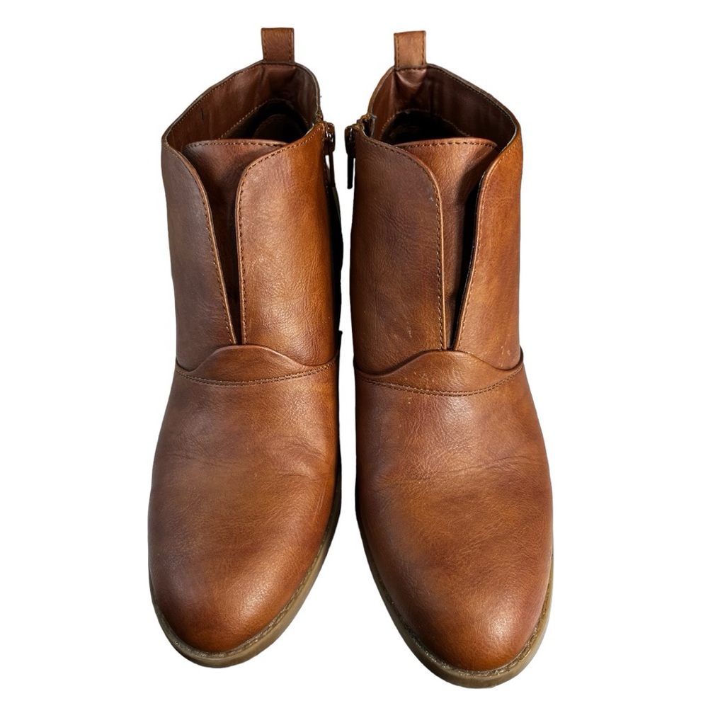 Kim Rogers Mercy Style Ankle Booties. Side Zipper. Cushioned Sole.